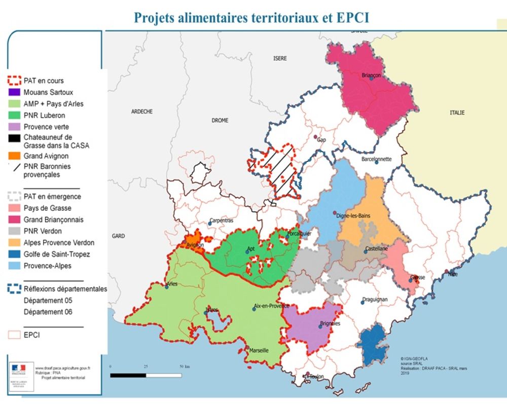 Réseau Rural de la région Paca - Réunions du Réseau régional des PAT